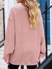 2025 European & American Casual Crew Neck Long-sleeved Pullover Sweatshirt - Autumn/Winter Fashion