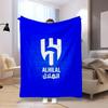 Roshn Saudi League football team Al Hilal SFC Neymar da Silva Santos Júnior blanket Soft four season home bed office travel outdoor warm  blanket K3