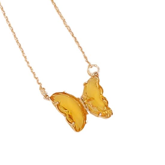 Naszyjnik damski kreatywny uniwersalny damski biżuteria motyl wisiorek naszyjnik obojczyk na imprezę