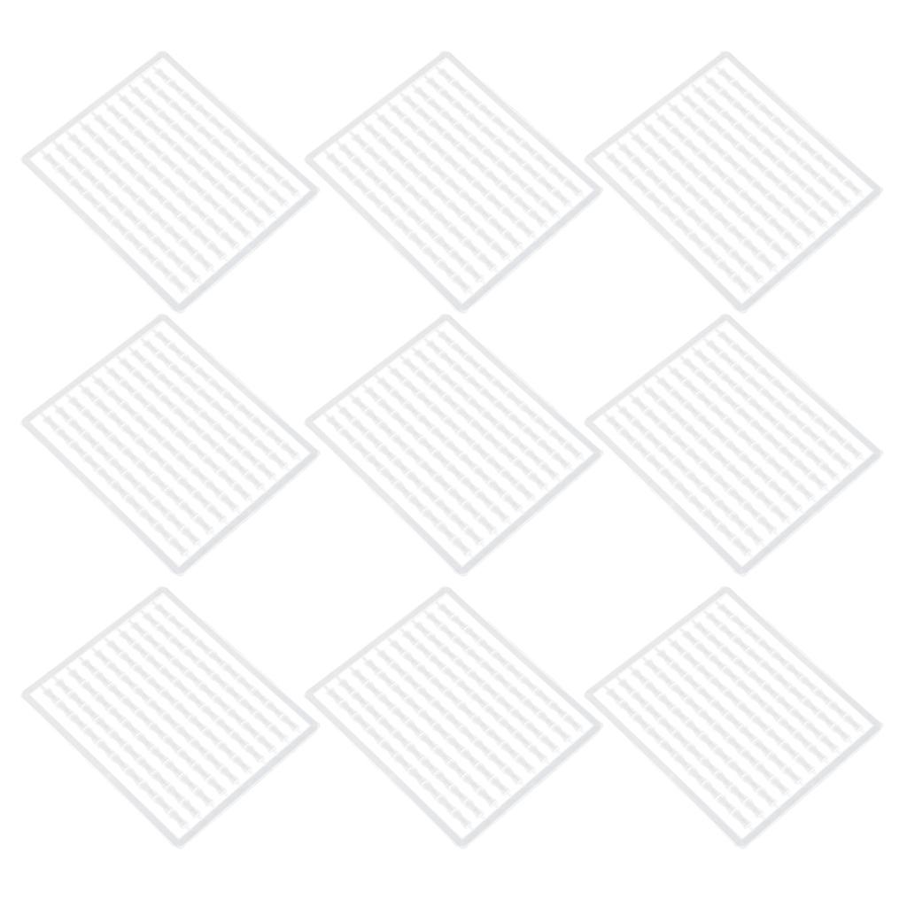 30pcs Carp Fishing Hair Stops Plastic Sturdy Durable Hair Rig Boilie Bait Stops Float Baitstops for Fishing White