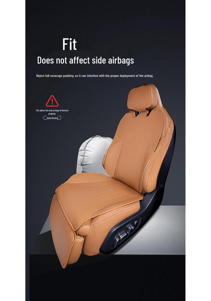 Full Coverage Seat Cushion for Mazda EZ6 - 4-Season Universal Fit Seat Cover for 25 Models