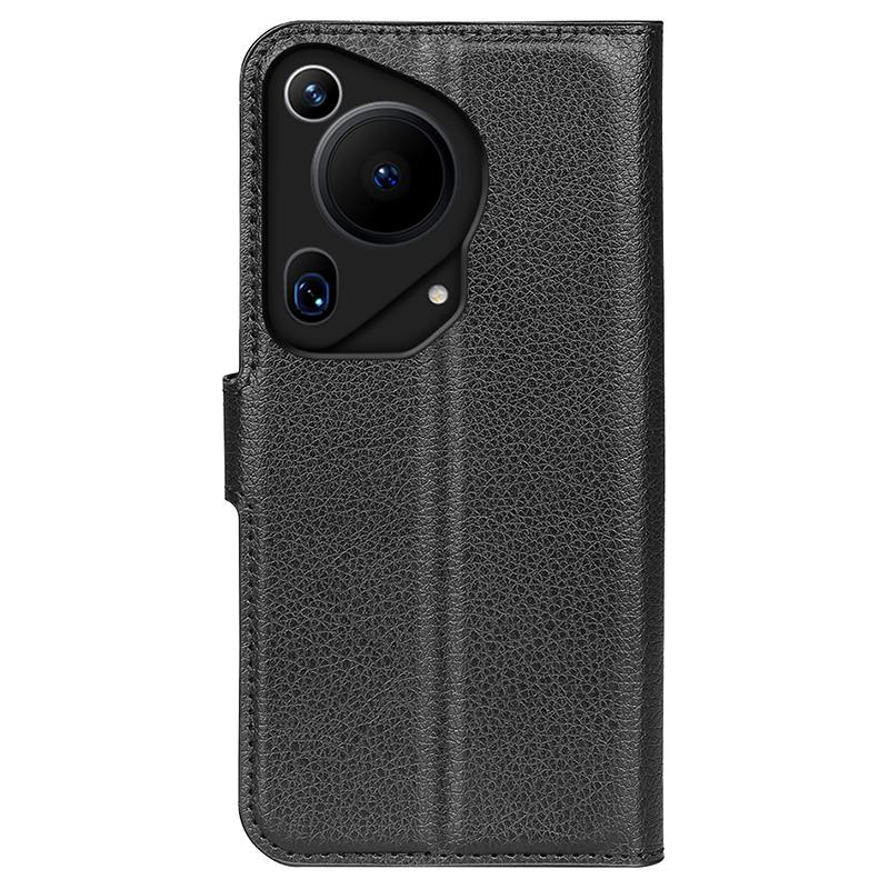 For Huawei Pura 70 Ultra Case Litchi Texture Leather Folio Flip Wallet Phone Cover