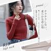 PALAME Rib Knit Lightweight ribbed material makes it perfect for layering in fall and Highly stretchy and knit Available in 8 colors Women's Sweater.