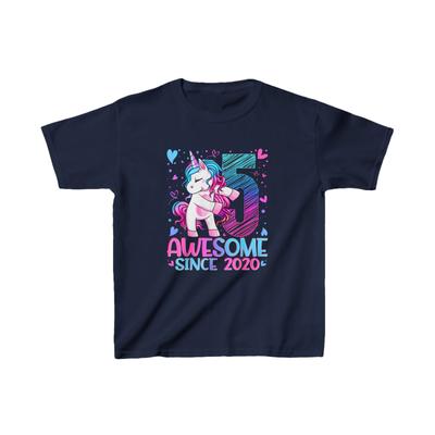 5 Year Old Unicorn Gifts For Girls 5th Birthday Girl Party T-Shirt