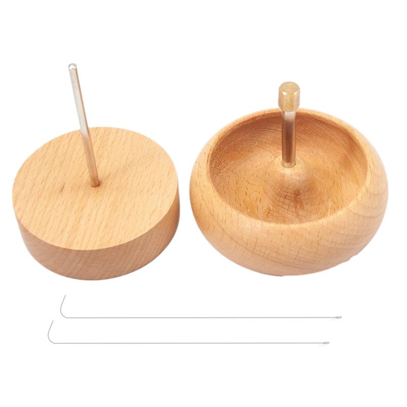 Holz Perlen-Spinner Schnur Samenperlen Schnell Perlen-Schale Lader-Set DIY Schmuckherstellung für Bastel-Samenperlen-Zubehör