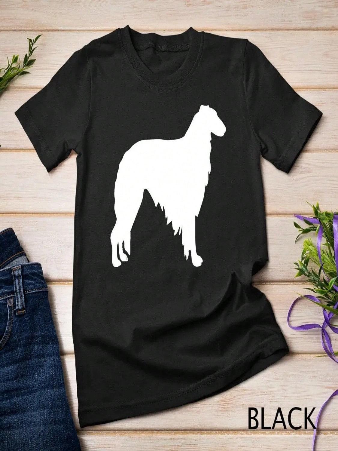 Borzoi T Shirt S разноцветный