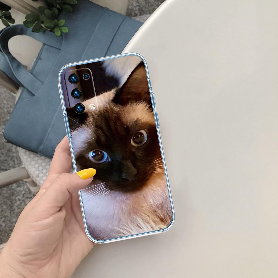 PP22 Cute Siamese Cat Phone Case for LG K22 K30 K40 K40S K41 K42 K50 K50S K51 K51S K52 K61 K62 K71 K92 Q60 Q61 V40 V50 V60