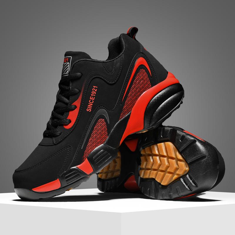 Neue lässige Herren-Sportschuhe mit dicker Sohle, rutschfest, wasserdicht, Herren-Sneakers, Outdoor-Walking, Jogging, Sportschuhe