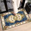 European Style Entrance Carpet Bathroom Entrance Absorbent Floor Mat Bedroom Living Room Carpet