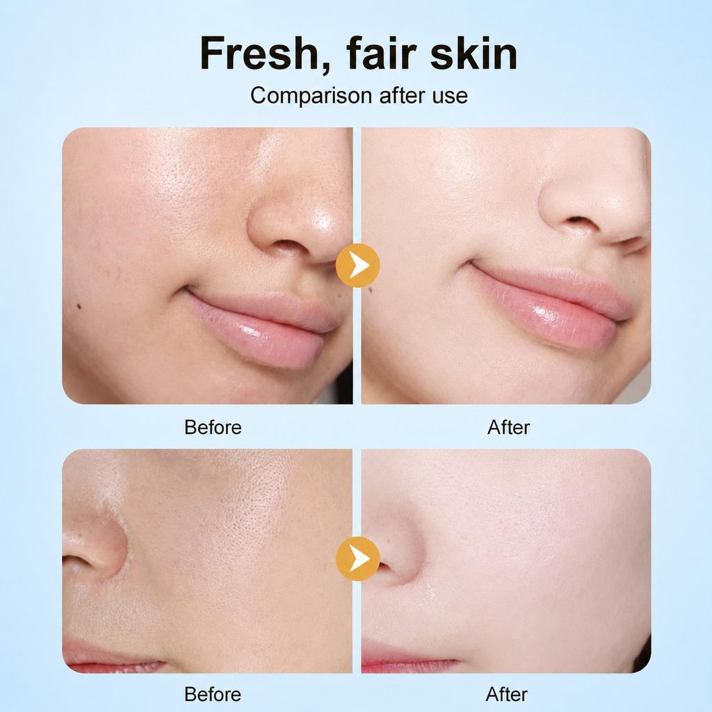 Glutathione & Niacinamide Brightening Face Serum, Whitening Moisturizer With Centella Asiatica Extra