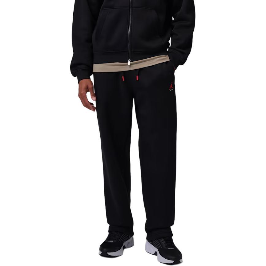 Herrenhose Jordan Brooklyn Freizeithose Herren Schwarz/Preppy Rot Moderat M gray