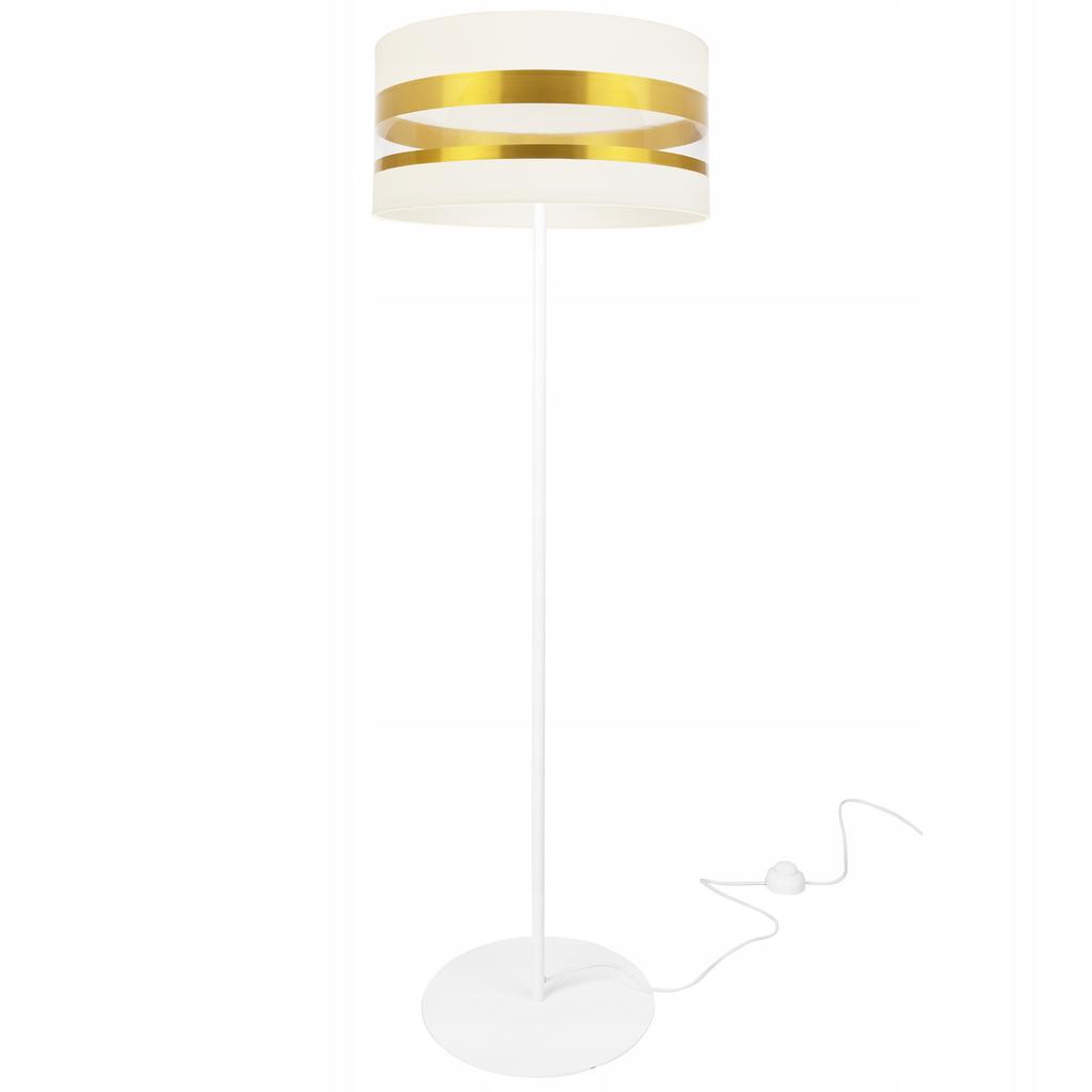 FLOOR LAMP GOLDEN LAMPSHADE ELEGANT COLORS