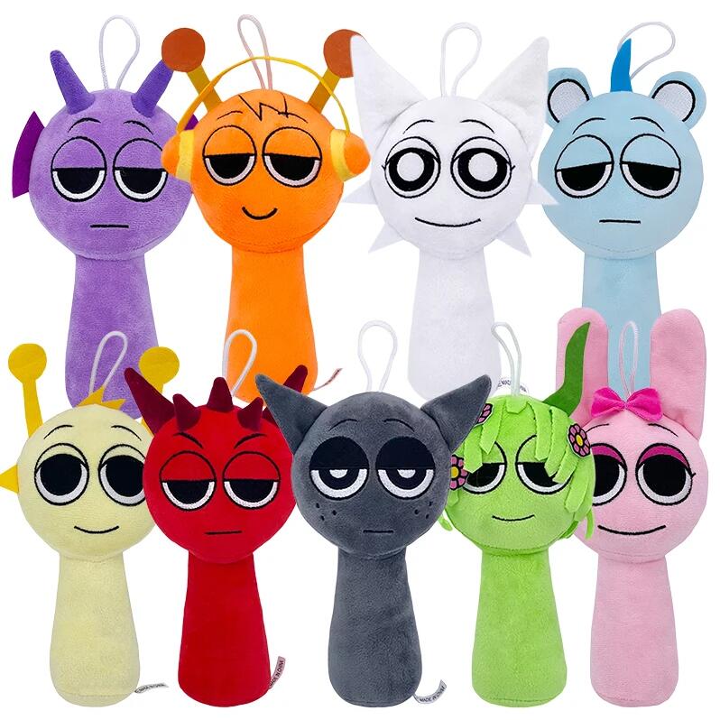 Sprunki Plush Toys Sprunki Dolls Oren Wenda Sprunki Stuffed Doll Plush Stuffed Kids Christmas Birthday Gift Home Decors