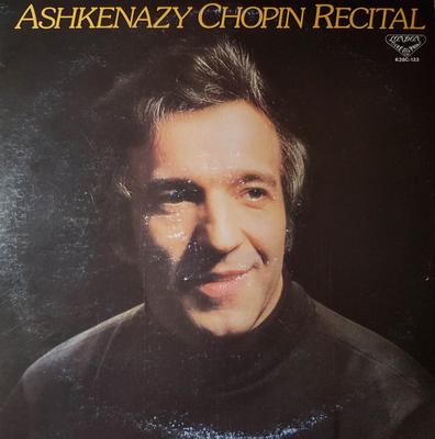 LP Record VLADIMIR ASHKENAZY  Ashkenazy Chopin Recital K28C133PROMO LONDON 1981 Japan Obi Classical Used