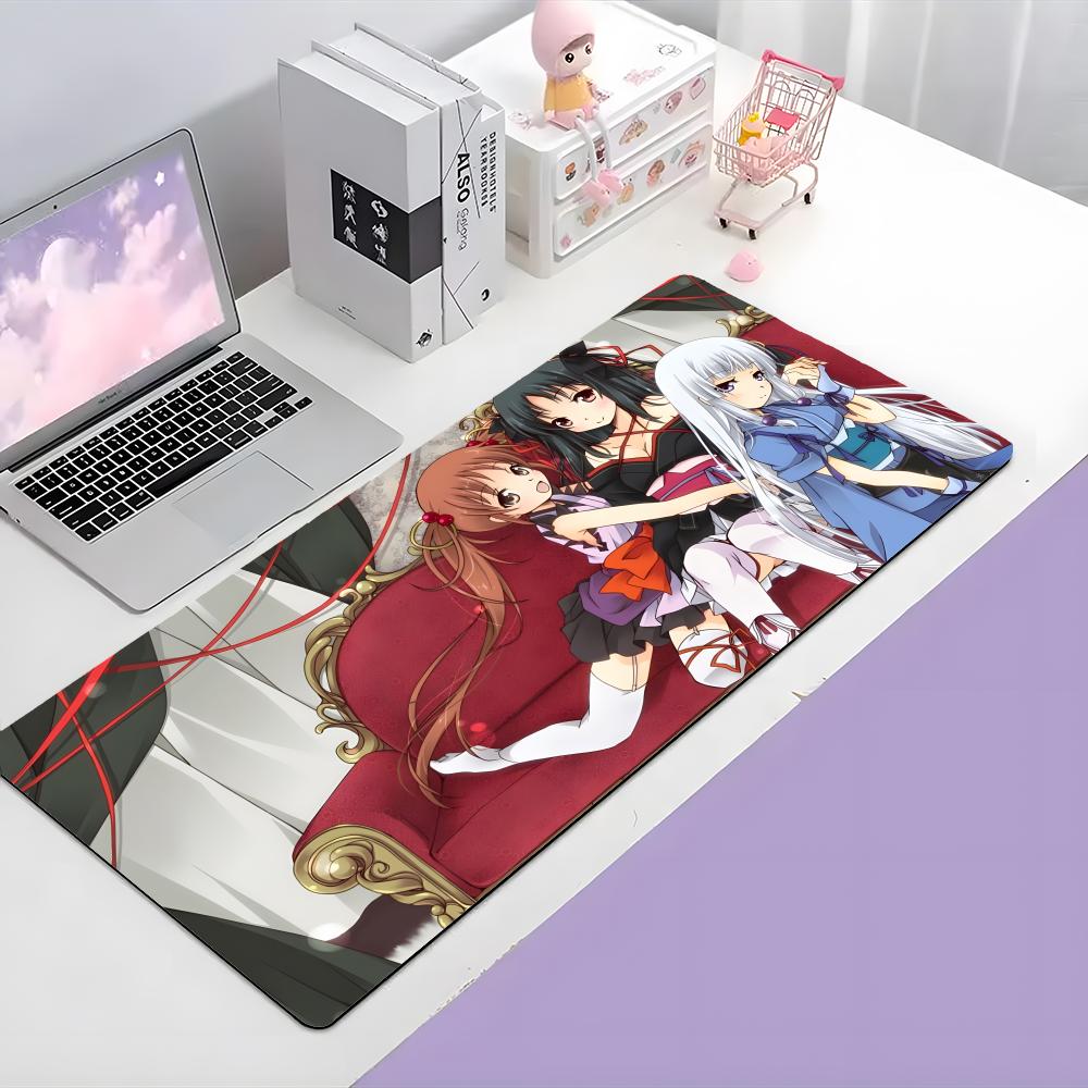 Cute Cool Anime UUnbreakable MachineDoll Mouse Pad Large Gaming Mousepad With Thick Stitched Edge NonSlip Desk Mat