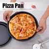 6 Inch Pizza Tray Carbon Steel Cake Pan Reusable Pizza Pan  Baking Pizza Cake