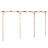 Vidaxl Pergola Bambusowa, 385 X 40 X 205 Cm