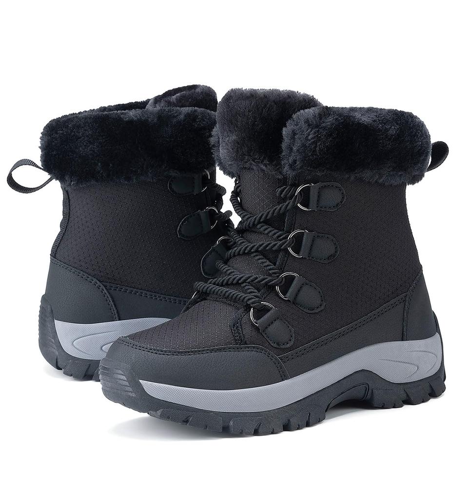 Kepglow Snow Boots for Men and Cold Compact and Easy to Perfect for Outdoor Activities and Commuting Women, Water-Repellent, Weather, Lightweight,