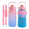 Neoprene Sport Water Bottle Cover Adjustable Shoulder Strap Tumbler Holder Bag  Tumbler
