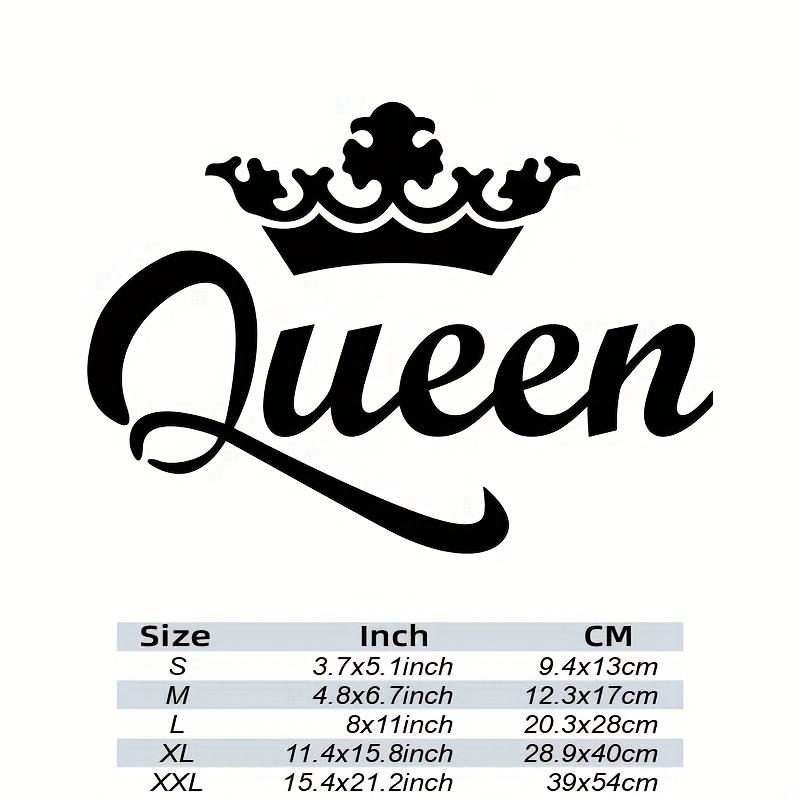 1Pc Crown Queen Car Decals Fashion Water-Repellent Vinyl Decal Auto Sticker Car Styling Ornament Accessories Premium