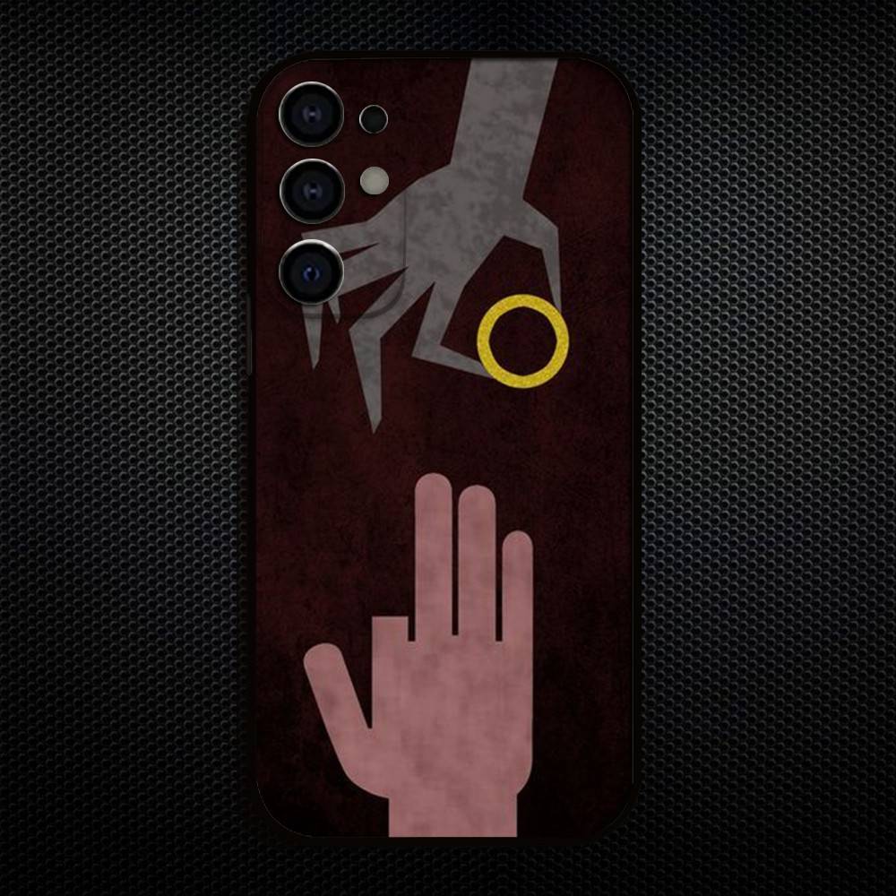 The L-Lord R-Rings Phone Case For Samsung S25,S24,S23,S22,S21,S20,Plus,Fe,Lite,Others Soft Black Cover
