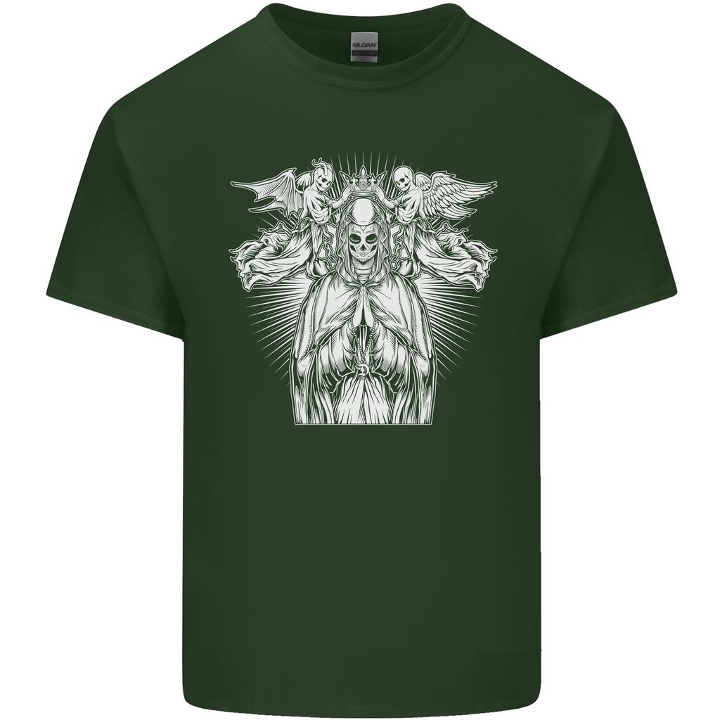 Angel of Death Day of the Dead Skull DOTD Unisexs Light Cotton TShirt