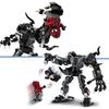 Lego® 76276 marvel l’armure robot de venom contre miles morales, jouet de construction avec minifigurines