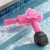 Outdoor Water Gun Toy with Large Capacity Drum Magazine Suitable for Pool Beach Backyard Water Fight Games Durable Plastic Construction