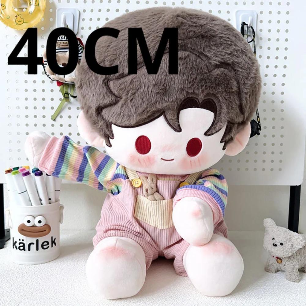 

40cm Cotton Doll Rainbow Clothes Love and Deepspace Xavier Zayne Rafayel ralayo Sylus T-shirt Strap Pants Stuffed Toy