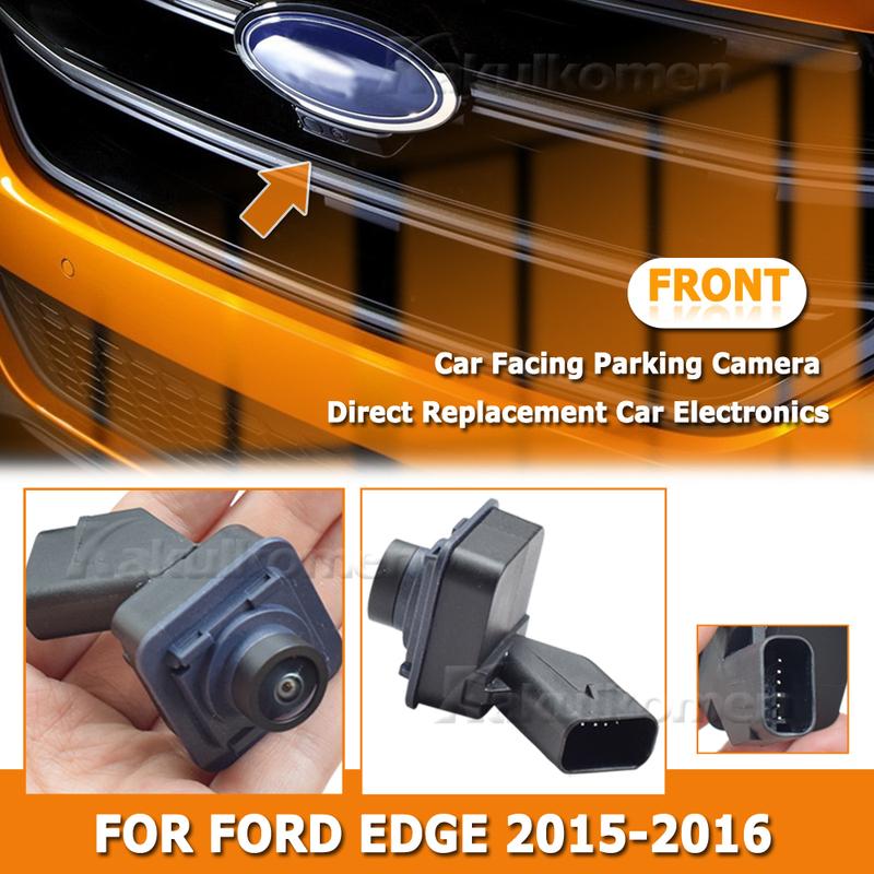 High Quality F2GT-19H222-AD F2GT-19H222-AB For Ford Edge 2015-16 Front Facing Parking Camera Direct Replacement Car Electronics