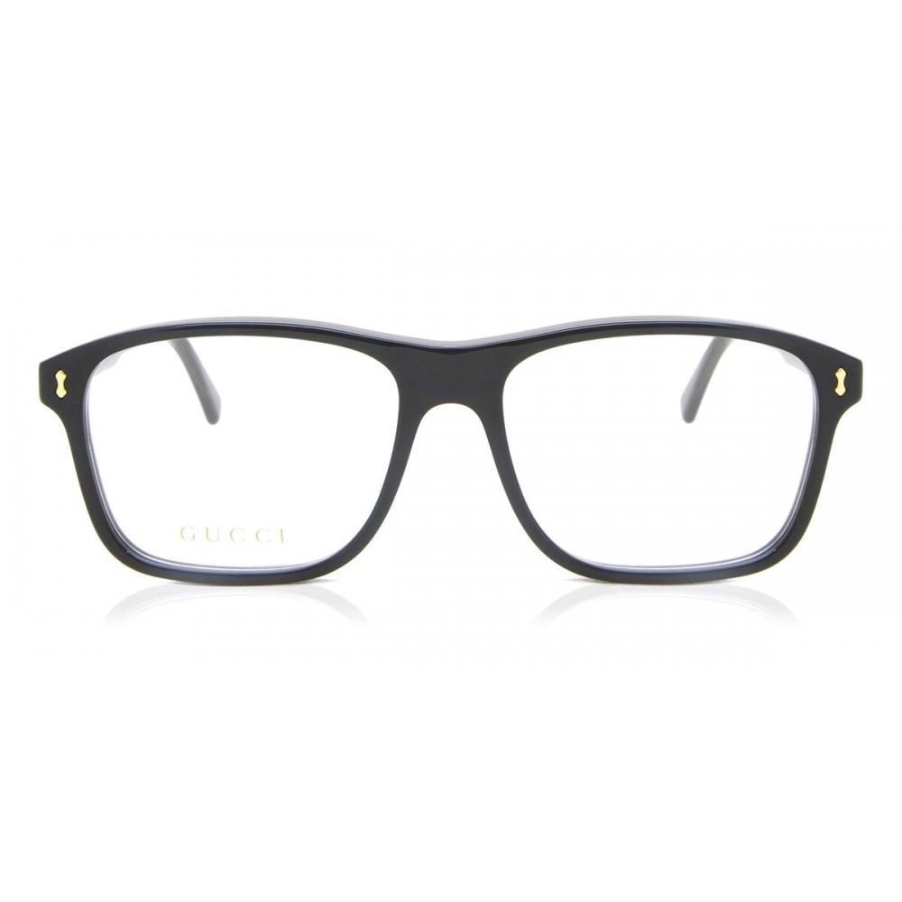 

Gucci Gg1045o 001 Men Eyeglasses Shiny Black/56