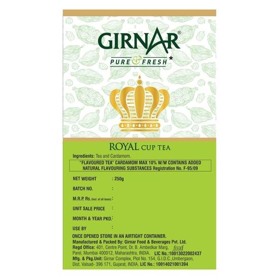 Girnar Royal Cup - Elaichi Chai (250g)