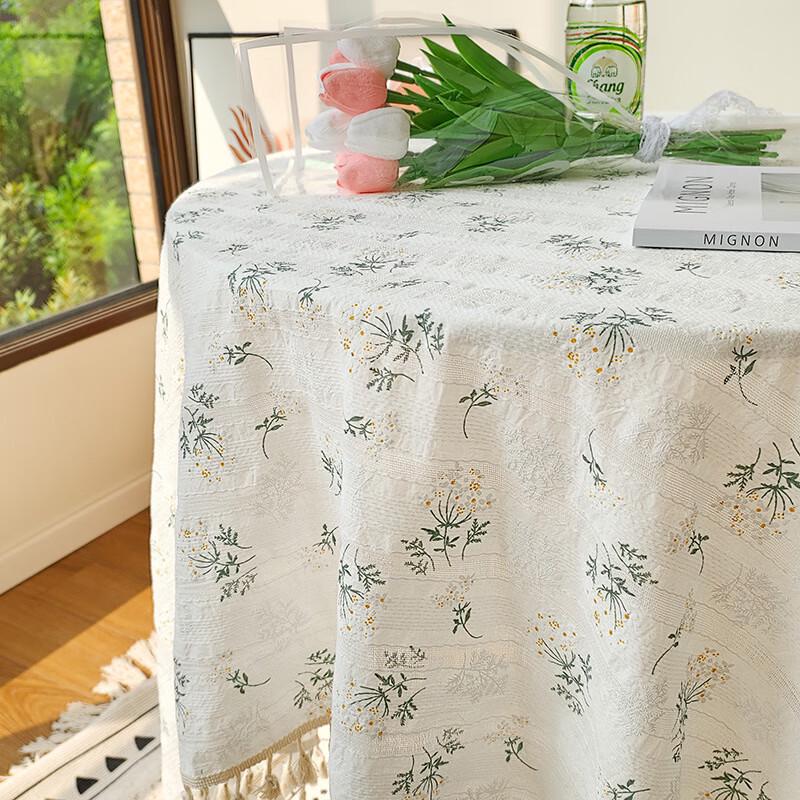 Changbaosen Pastoral Floral Disposable Tablecloth