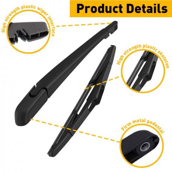 

Rear Wiper Arm & For Blade 2007-2015 LINCOLN MKX FORD EDGE 2008-2010 DODGE GRAND