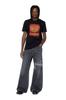 Denim Loose 02 [Diesel] Men's Pants, Fit, Straight, A06371007F6, 26inch, Black,