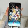 Anime S-Sailors M-Moons Pouzdro na telefon Pro Samsung S 24 Fe 25 Ultra Plus 20 Lite 21 30 22 23 24 22 Ultra 5G Fundas