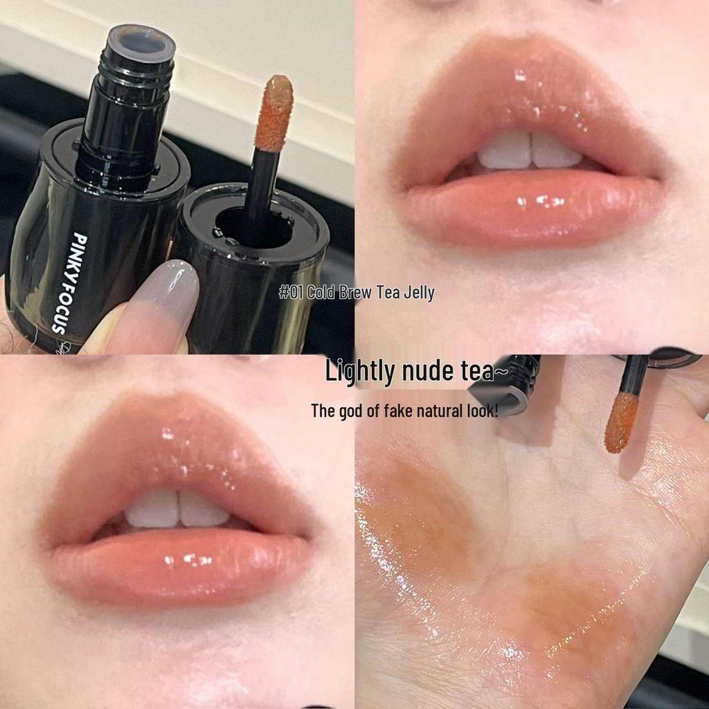 Scarlet Glow Tint: Feuchtigkeitsspendender, Übertragungsfester Lipgloss für pralle, lebendige Lippen
