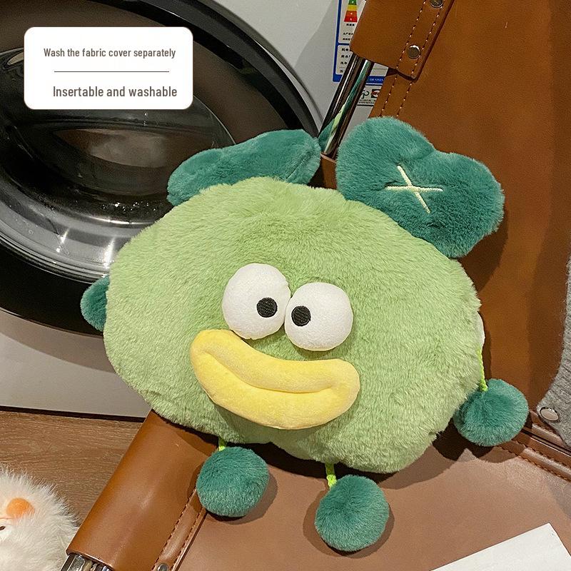 Rechargeable Plush Hot Water Bottle - Explosion-Proof Hand Warmer, 2024 Style Electric Bed Warmer.