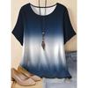 3D Printed Women's T-shirt Summer Fashion Breathable Trend Versatile Daily Wear Tops Comfortable Polyester Tees