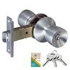 ALPHA Door Knob Replacement Kit with Lock, TA-E Type, for Back Doors and Front Doors, Serrated Key, 33M05-TRW-32D-100-TO, Replacement Instructions Inc