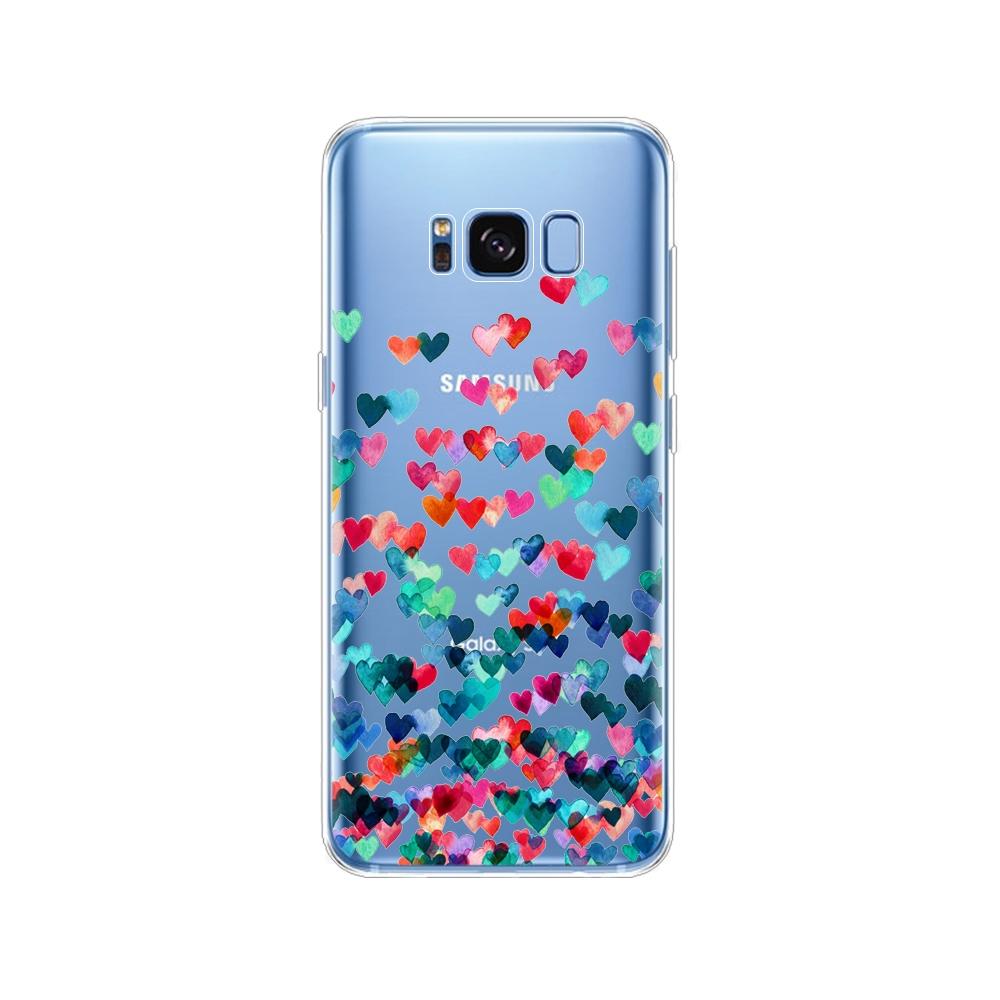 Чохол для Samsung Galaxy S8 PLUS Soft Silicon TPU Case Cover For Samsung S8 Plus Cover Full 360 Protective Protective Back Cover
