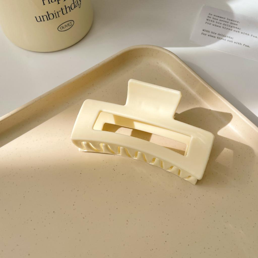 Massive schwarze matte große Haarklammern aus Acryl, Haarnadeln, Hai-Clip, Haarspange, Krabben-Haarspangen, Kopfbedeckung für Frauen, Haar-Accessoires