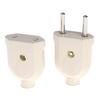Hot Sale 2 Pin EU Plug Male Female Electronic Connector Socket Wiring Power Extension