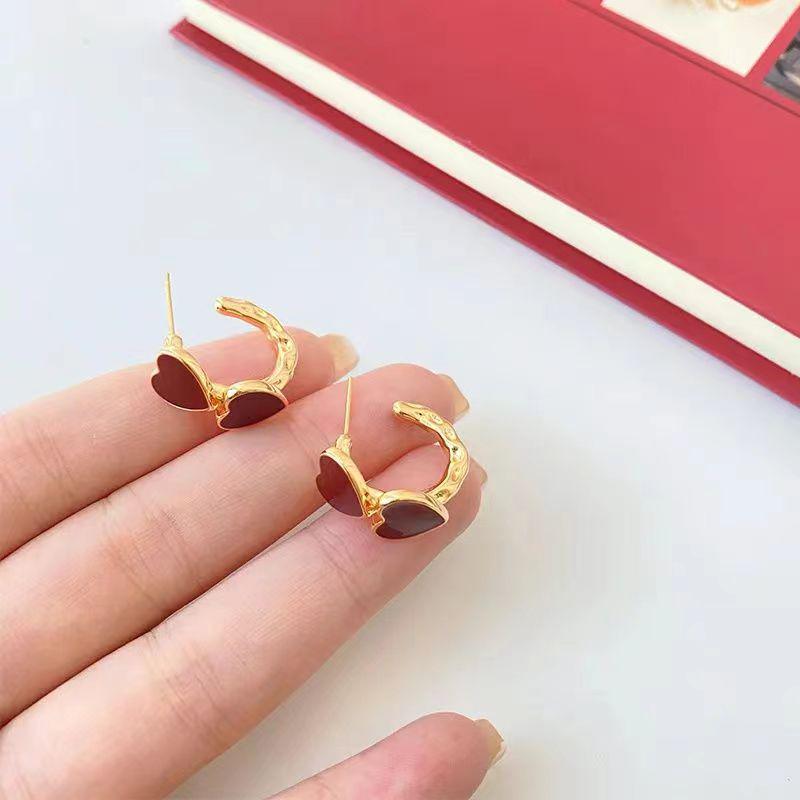 Mingqing 2024 Schlichte & Stilvolle S925 Silber Sommerohrringe