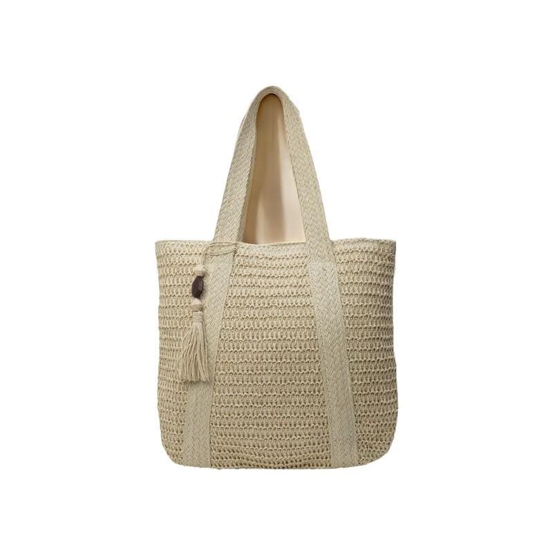 Large Capacity Straw Woven New Portable Shoulder Bag