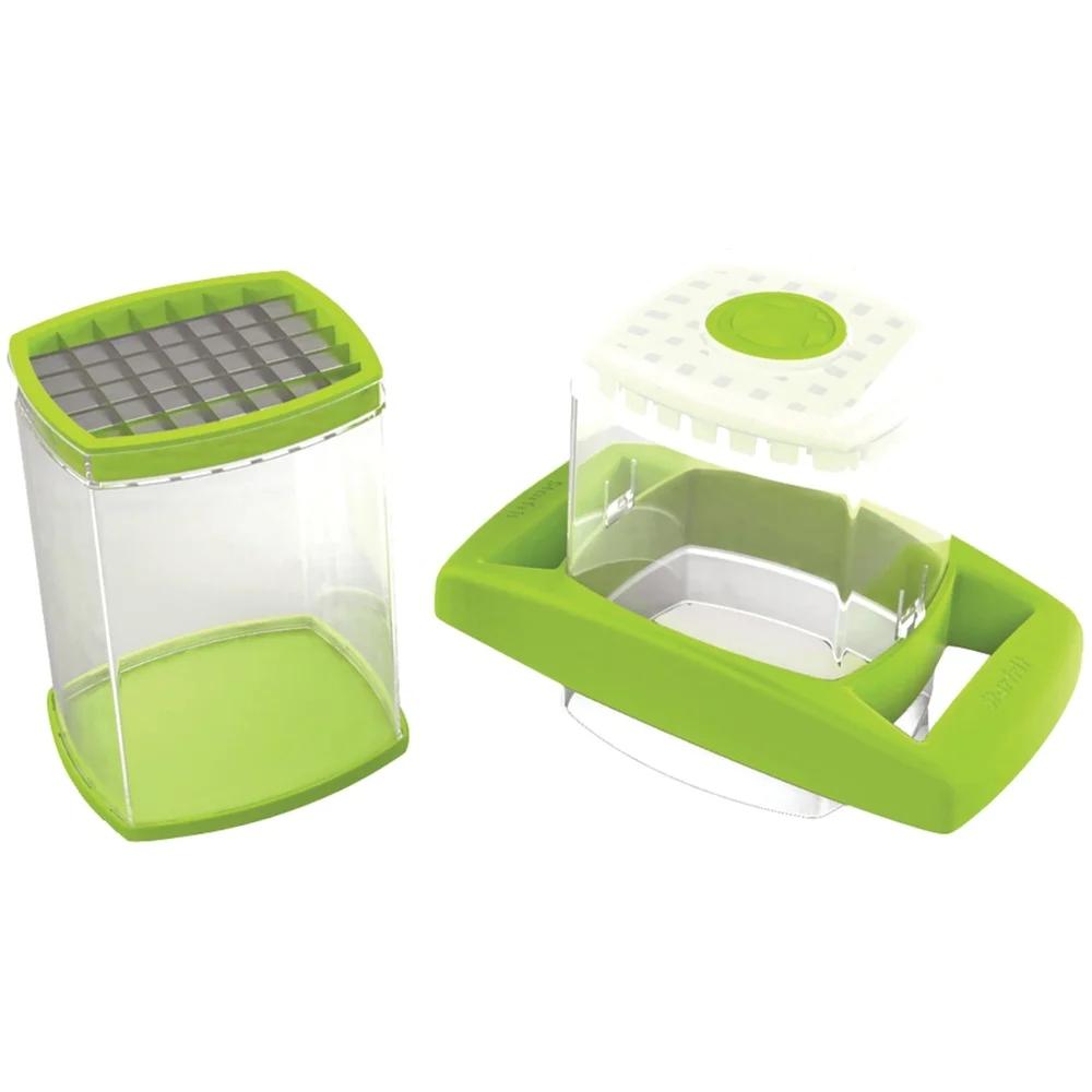 Non-Slip Base Ergonomic Mandoline Slicer Cutting Tool Transparent Body Comfortable Handles Dishwasher Safe Easy Cleaning