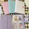 A5 Eiscreme Farbe Koreanischer Kpop Idol Kartenhalter Po Album Sammelbuch Pu Leder Ordner Pocards Aufbewahrung Schulbedarf