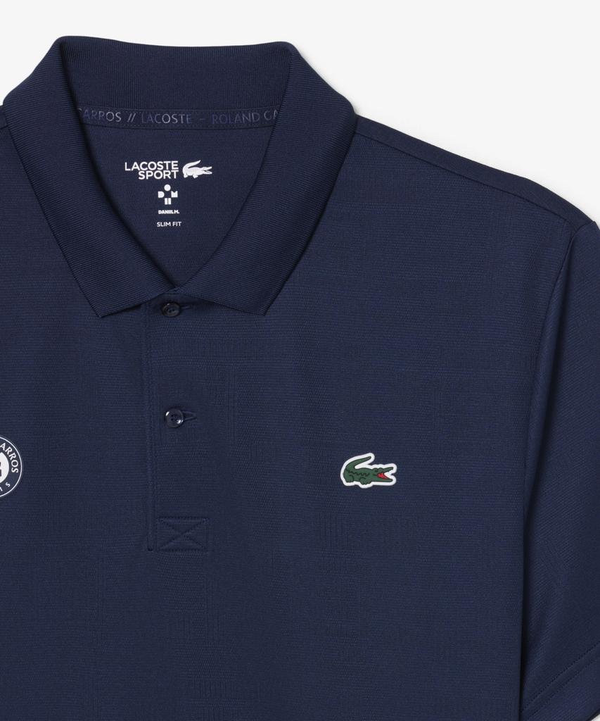 LACOSTE Men'S Roland Garros Daniil Medvedev Short Sleeve Polo Shirt Dh0334-56G 166