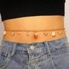 Boho Starfish Shell Pearl Waist Chain for Women Delicate Sexy Conch Tassel Belly Chain Trendy Body Chains Versatile Jewelry Gift