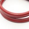 Used YVES SAINT LAURENT Handbag Leather Red Used Women